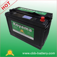 12V100ah Premium Quality Koyama Mf Vehicle Battery Bci 31A-800mf